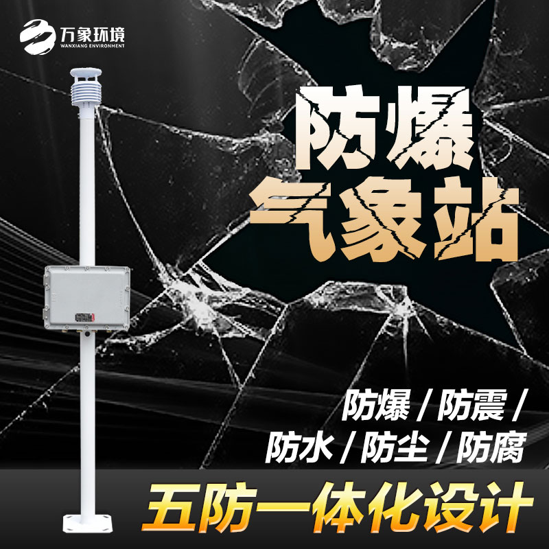 煤氣區域防爆型小型氣象站