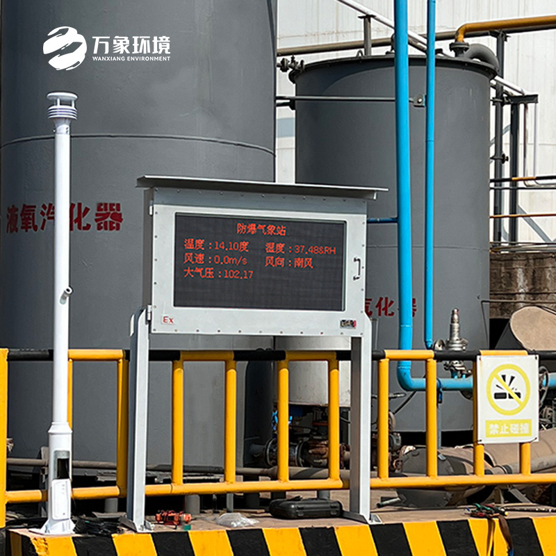 ?萬象環境防爆型小型氣象站進駐新疆金能礦山，筑牢安全生產“氣象防線”